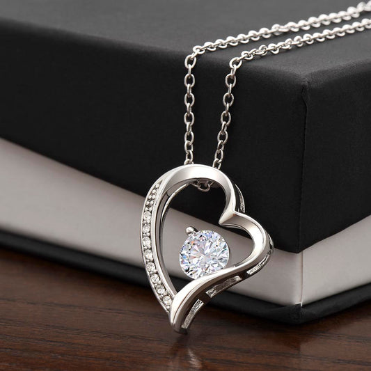 "Infinite Heart: A Testament to Forever Love": The Forever Love Heart Necklace