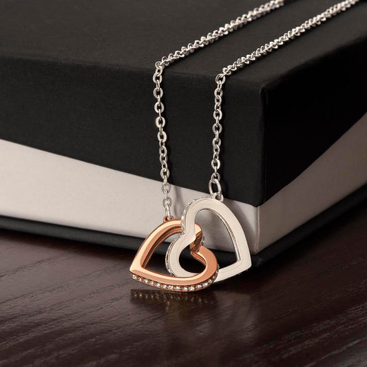 A Bond that Endures: Interlocking Love Necklace