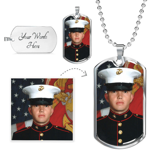 Carry a Piece of Your Heart: Dog Tag Necklace